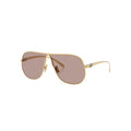 Miu Miu SMU A56 sunglasses in gold, 45° view