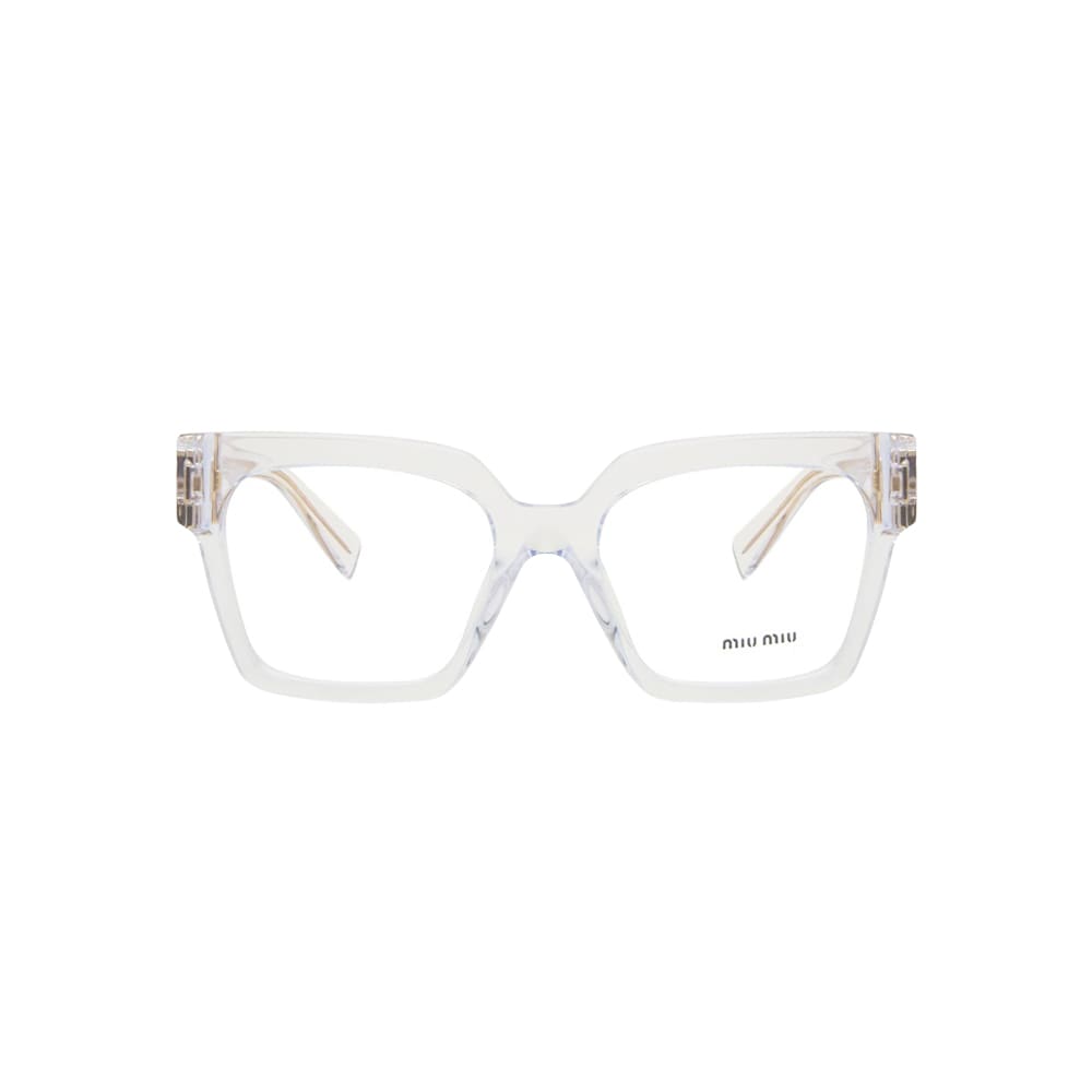 Miu Miu VMU040 glasses in grey, front view