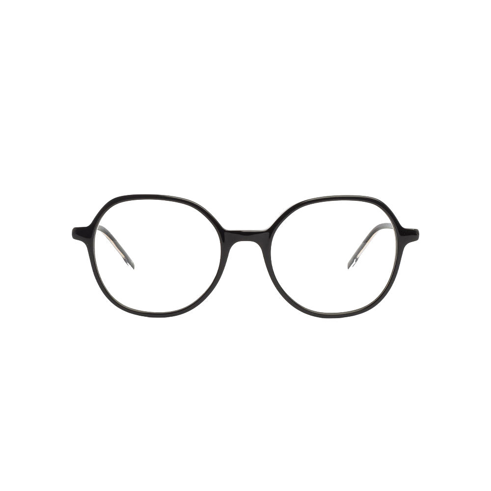 Moleskine MO1213 glasses in black, front view
