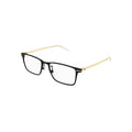 Montblanc MB0396ON glasses in gold, 45° view