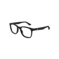 Montblanc MB04330 glasses in black, 45° view