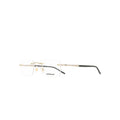 Montblanc MB04440 glasses in gold, 45° view