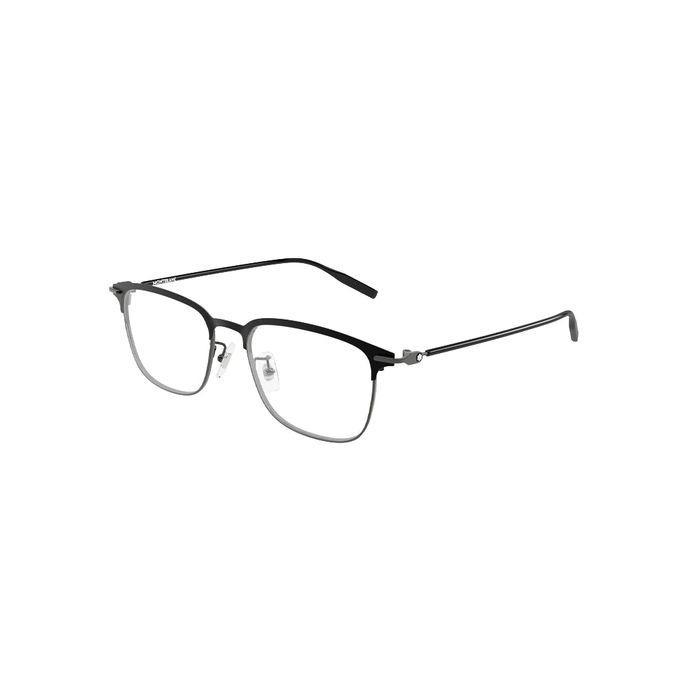 Montblanc MB04900A glasses in grey, 45° view