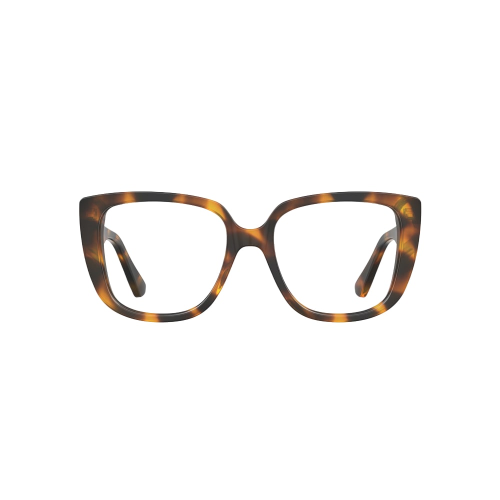 Moschino MOS622 glasses in havana, front view