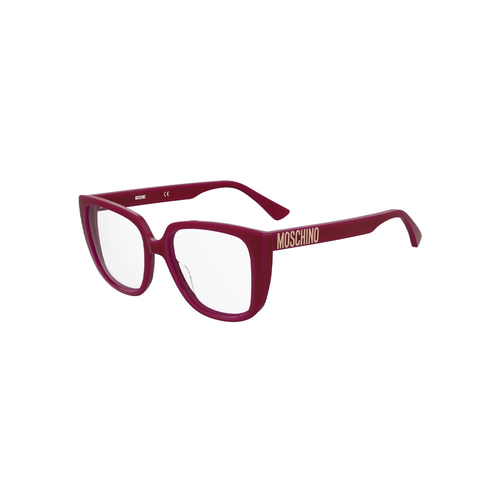 Moschino MOS622 glasses in red, 45° view