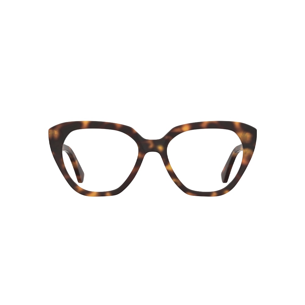 Moschino MOS628 glasses in havana, front view