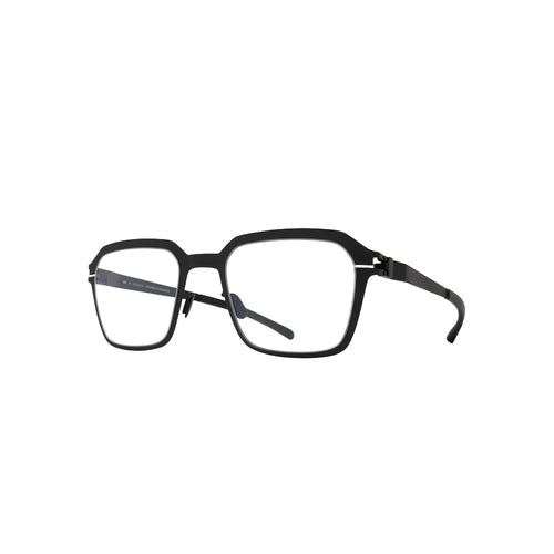 Mykita 002 glasses in black, 45° view