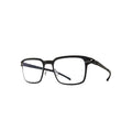 Mykita 002 glasses in black, 45° view