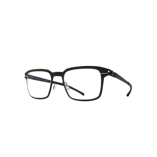 Mykita 002 glasses in black, 45° view