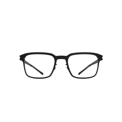 Mykita 002 glasses in black, front view