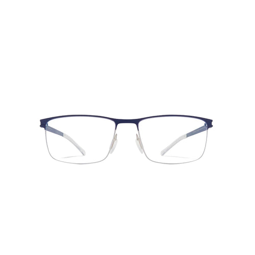 Mykita 091 glasses in blue, front view