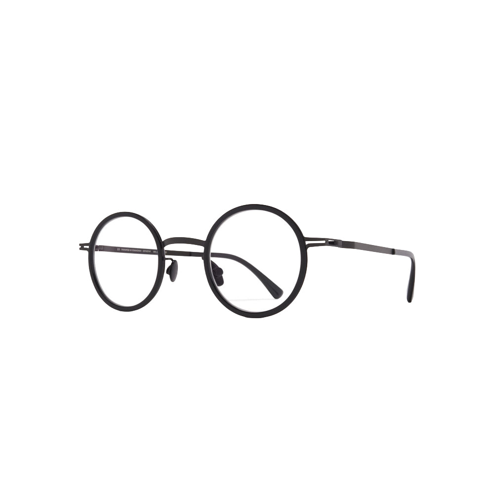 Mykita 10016093 glasses in black, 45° view