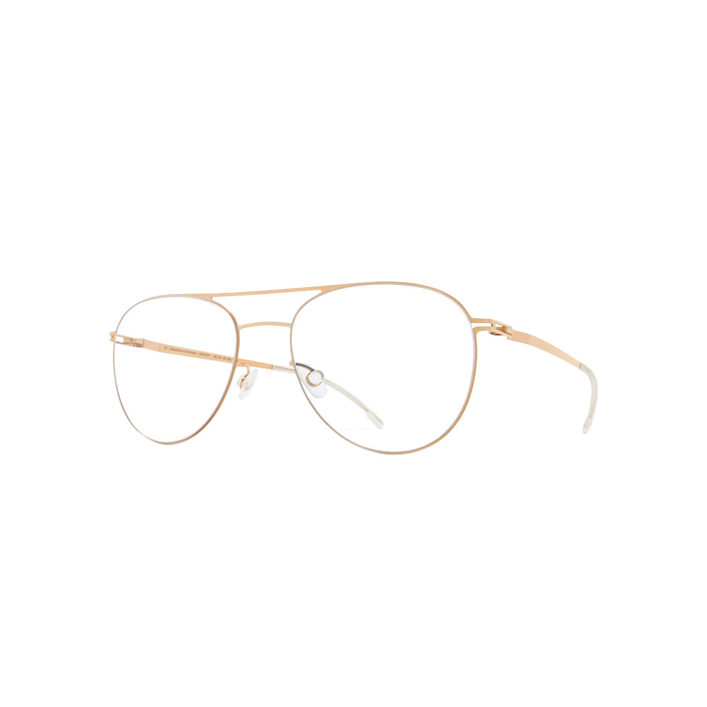 Mykita 10067002 glasses in gold, 45° view