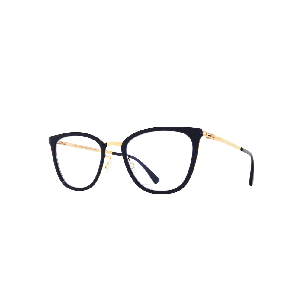Mykita 10087182 glasses in blue, 45° view