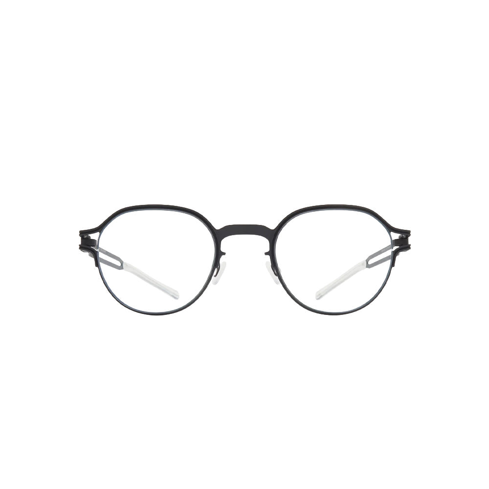 Mykita 515 glasses in black, front view