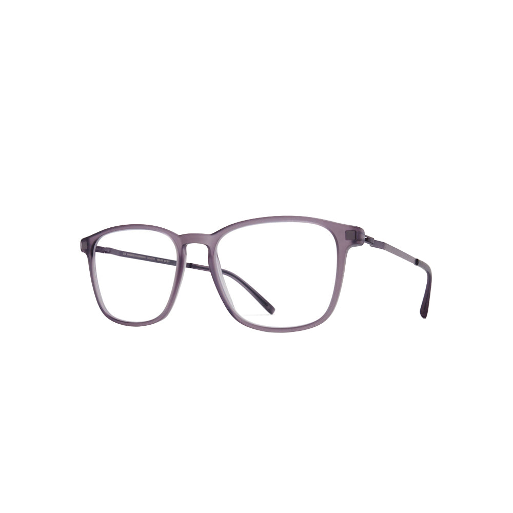 Mykita 932 glasses in purple, 45° view