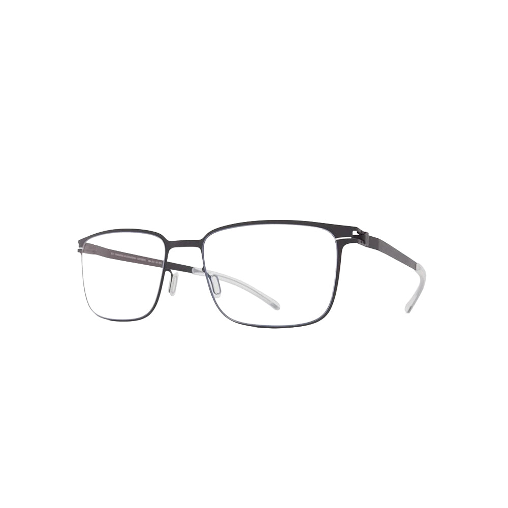 Mykita BUD 465 IDHUKS glasses in black, 45° view