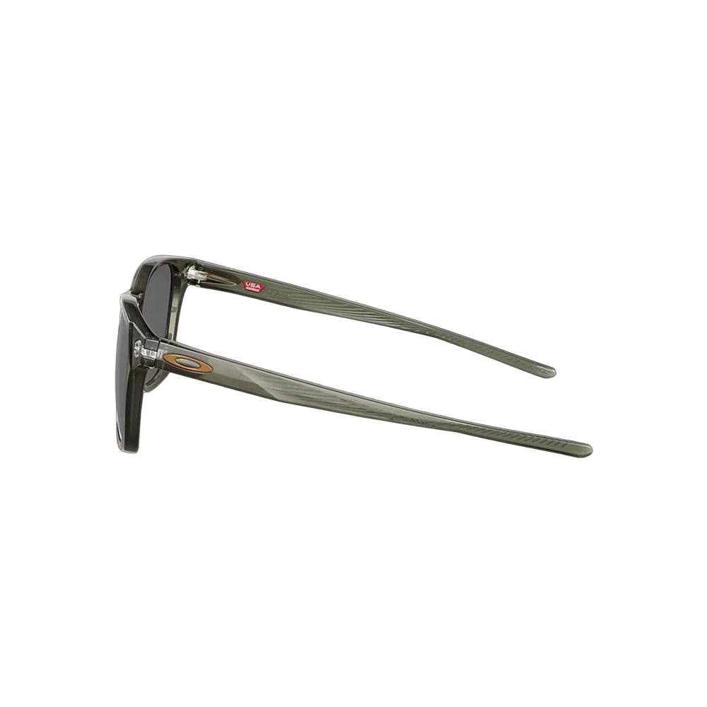 Oakley OO9018 sunglasses in grey, side view