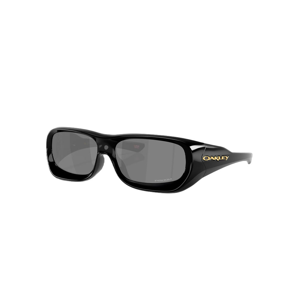 Oakley OO9494 sunglasses in black, 45° view