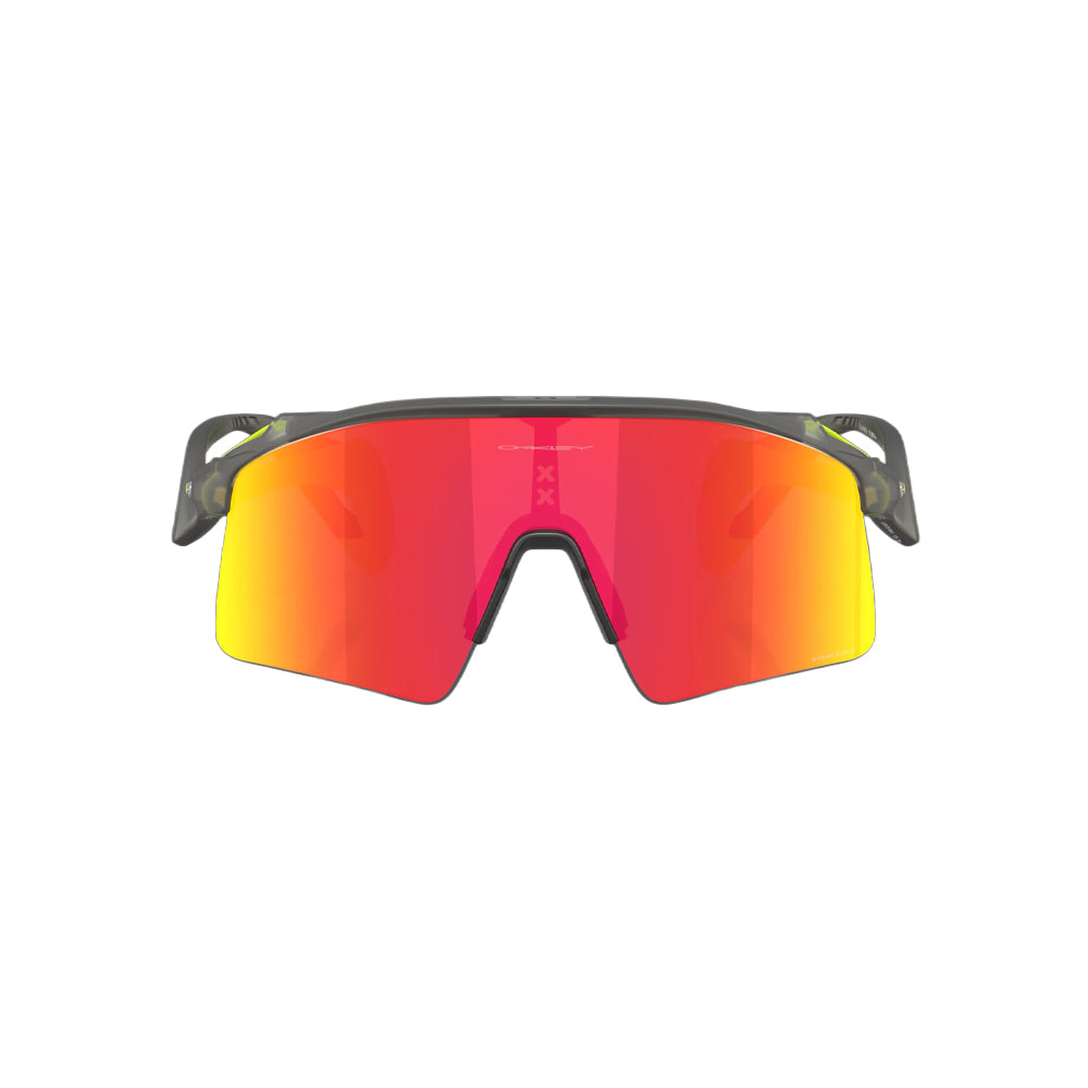Oakley OO9519 sunglasses in grey, front view