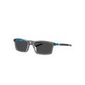 Oakley OX 8050 glasses in grey, 45° view