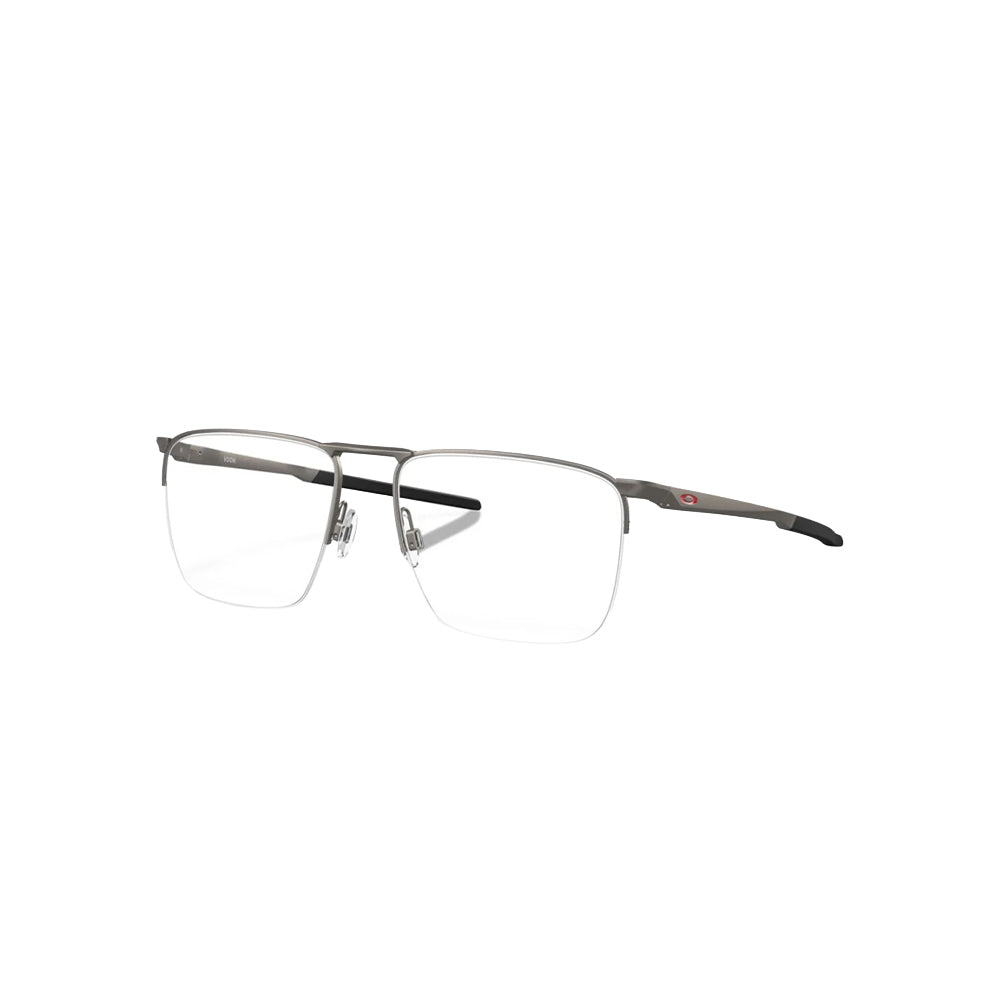 Oakley OX3026 glasses in grey, 45° view