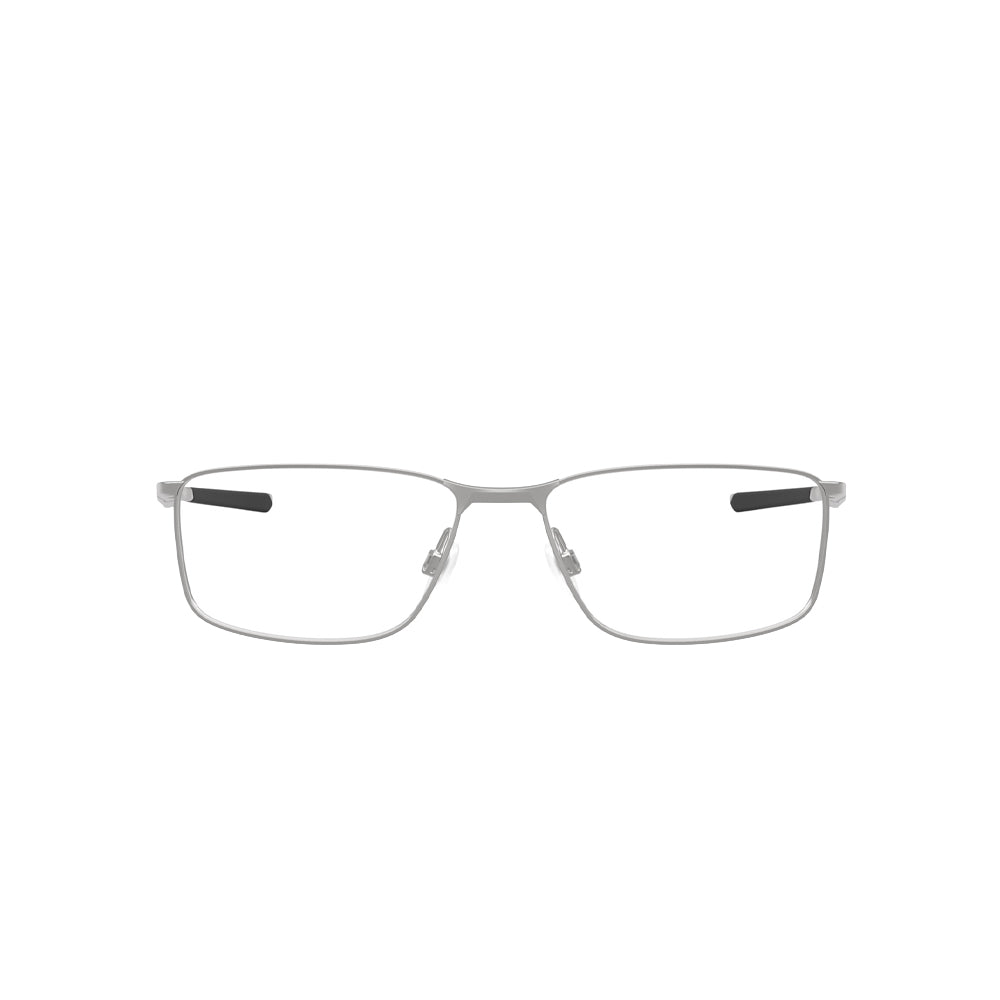 Oakley OX3217 glasses in silver, front view