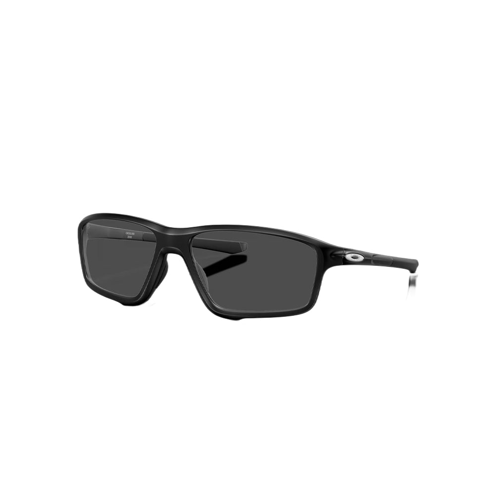 Oakley OX8076 glasses in black, 45° view