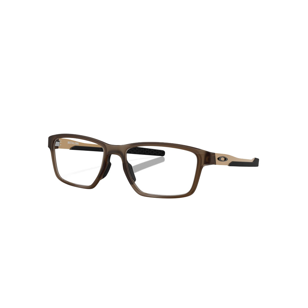 Oakley OX8153 glasses in brown, 45° view