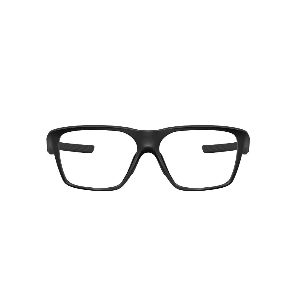 Oakley OX8201 glasses in black, front view