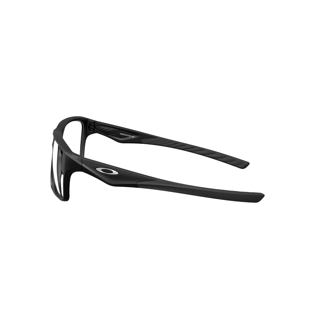 Oakley OX8201 glasses in black, side view