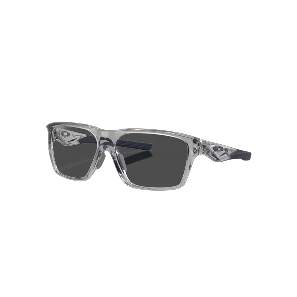 Oakley OX8201 glasses in grey, 45° view