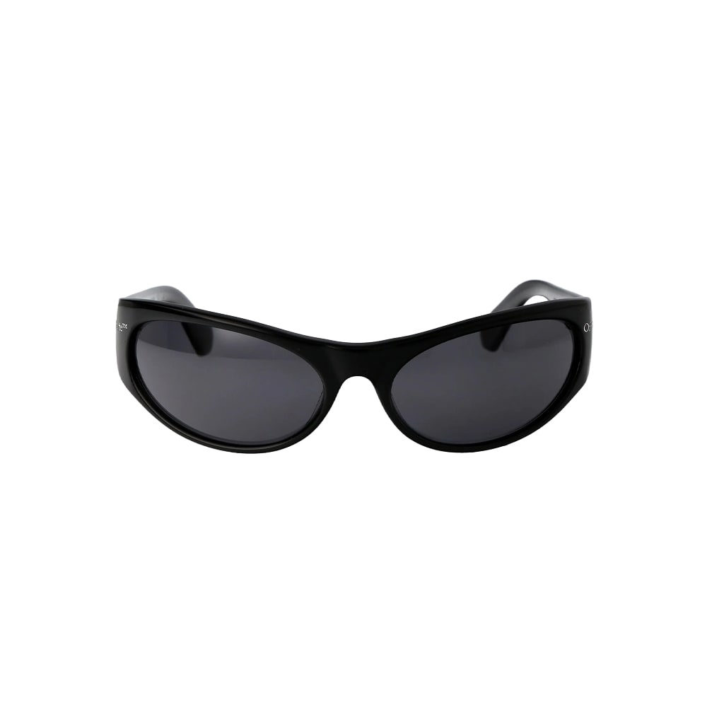 Off-White OERI094 sunglasses in black, front view