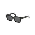 Off-White OERI111 sunglasses in black, 45° view