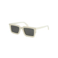Off-White OERI113 sunglasses in white, 45° view