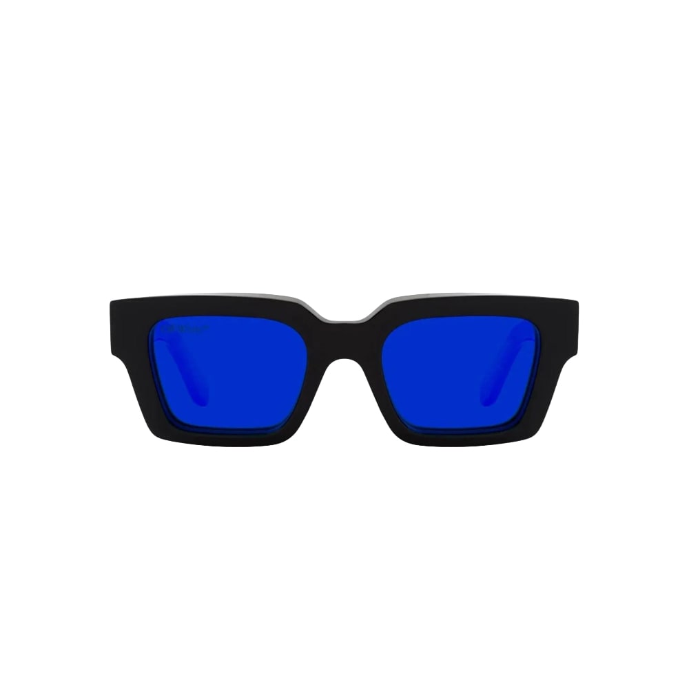Off-White OERI120 sunglasses in black, front view