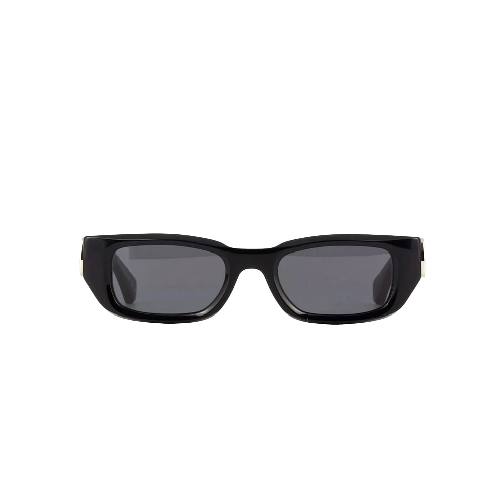 Off-White OERI124 sunglasses in black, front view