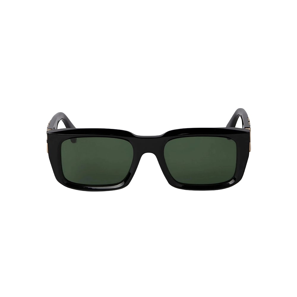 Off-White OERI125 sunglasses in black, front view