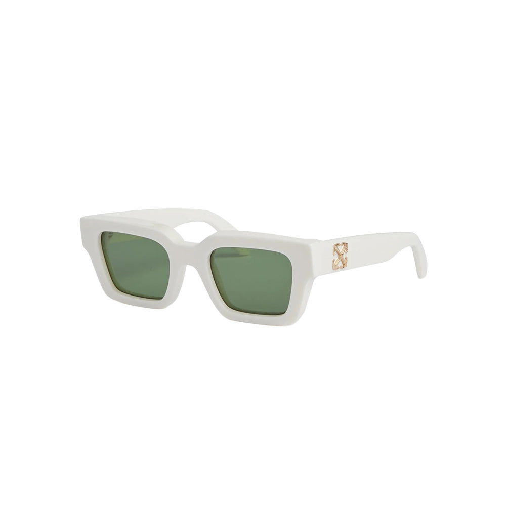 Off-White OERI126-M sunglasses in white, 45° view