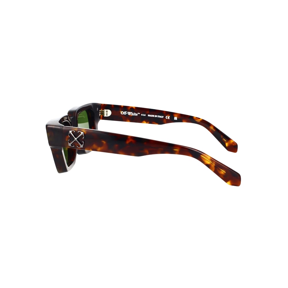 Off-White OERI1260-L sunglasses in blue, side view