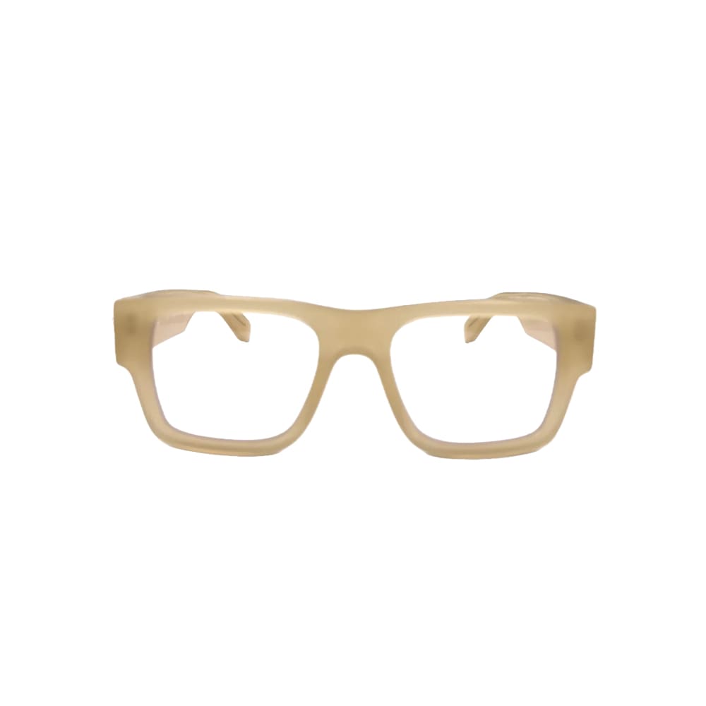 Off-White OERJ040 glasses in beige, front view