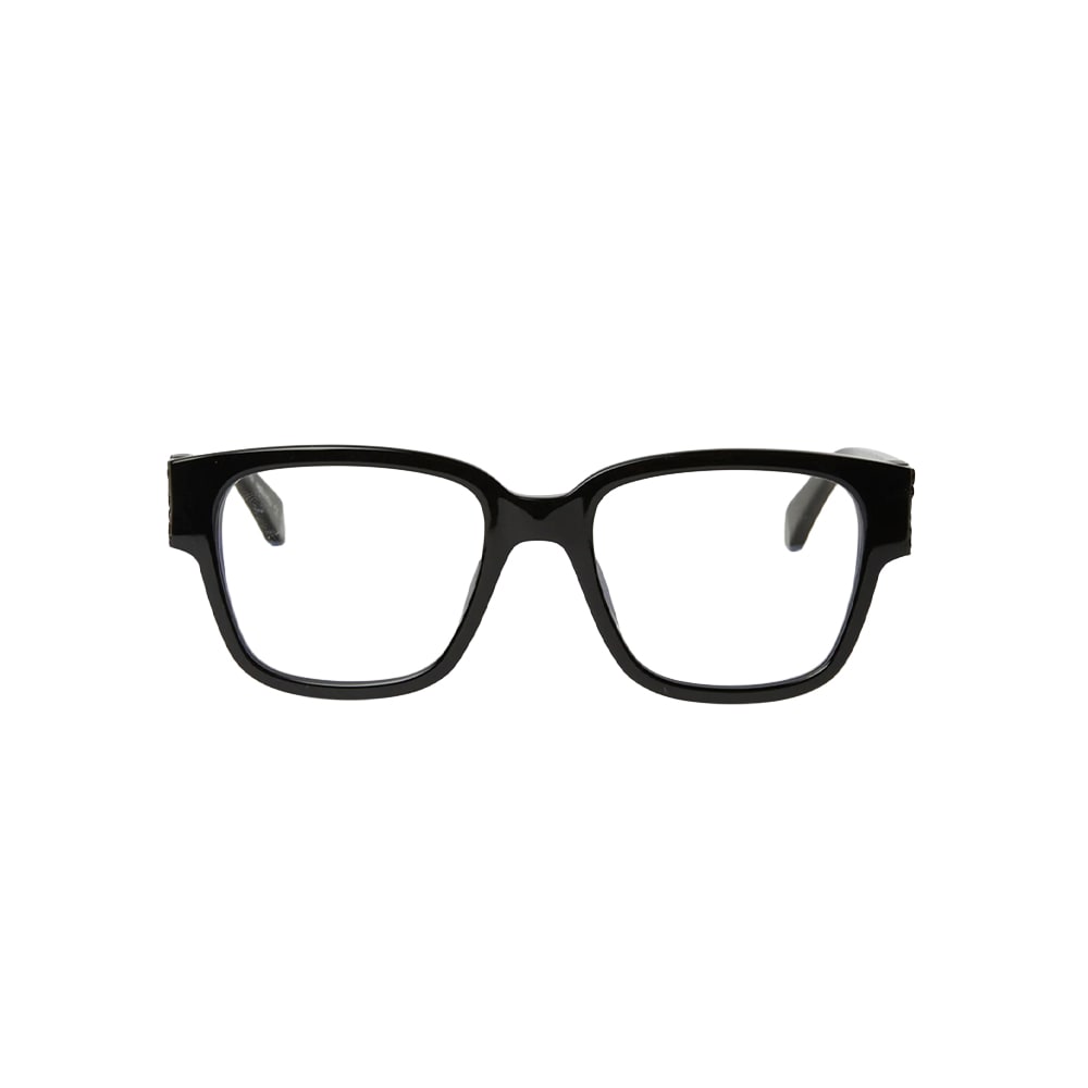 Off-White OERJ047 glasses in black, front view