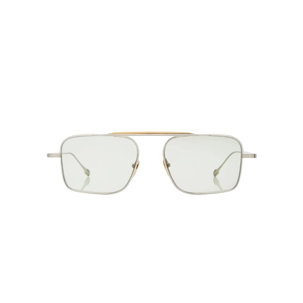 Oliver Peoples JMMSC41 SCARPA sunglasses in silver, front view