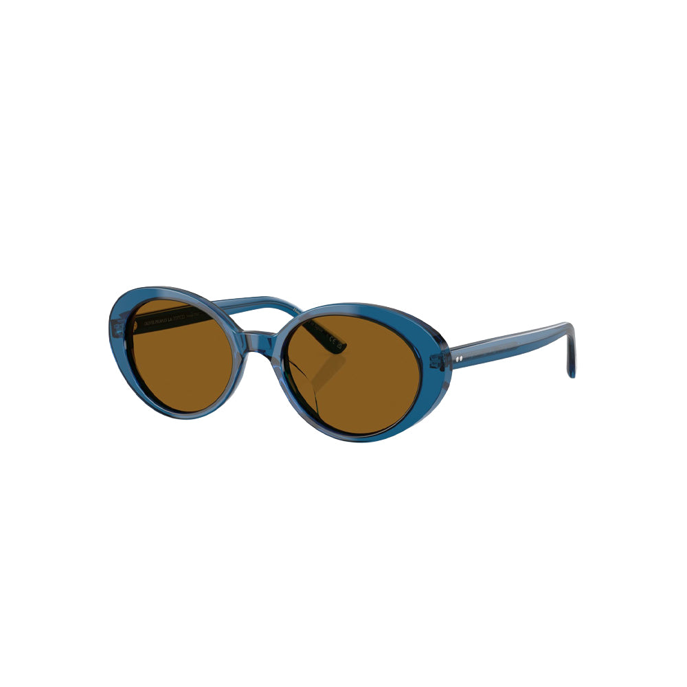 Oliver Peoples OV 5565 sunglasses in blue, 45° view