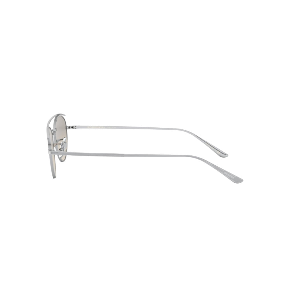 Oliver Peoples OV1258ST sunglasses in silver, side view