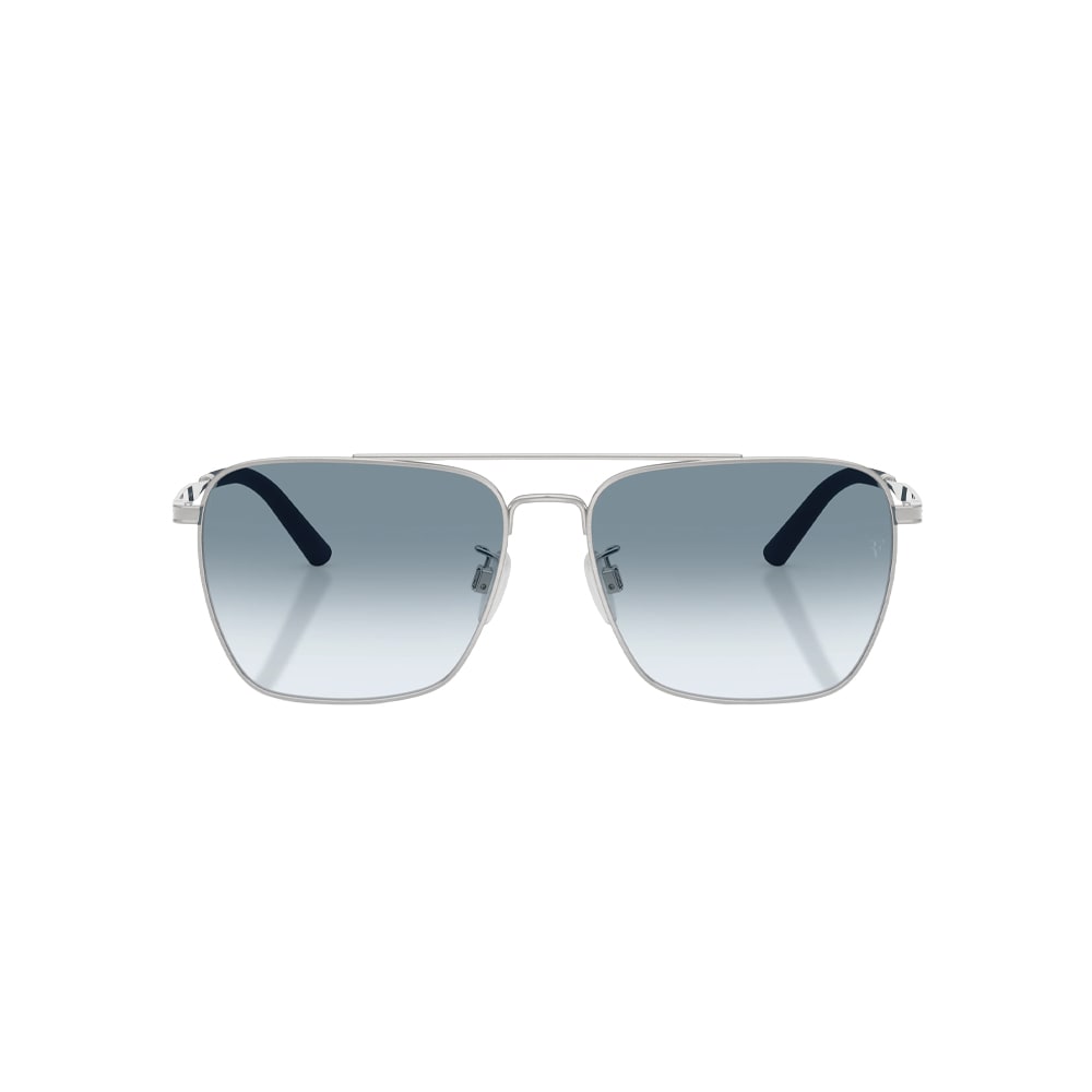Oliver Peoples OV1362S 50637O R-15 sunglasses in silver, front view