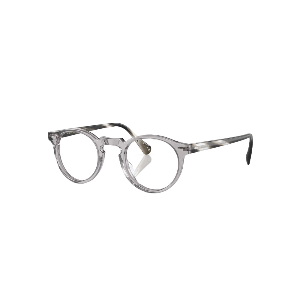 Oliver Peoples OV5186 glasses in grey, 45° view