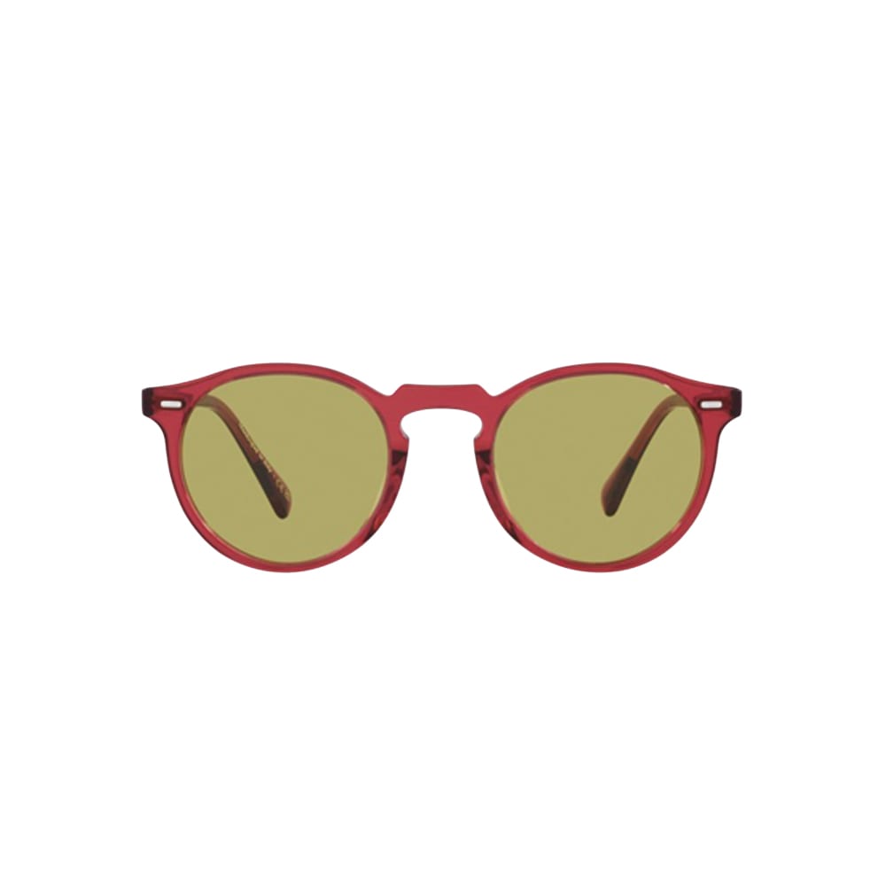 Oliver Peoples OV5217S glasses in red, front view