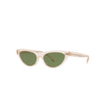 Oliver Peoples ?S OV5379S0 165252 ZASIA sunglasses in pink, 45° view