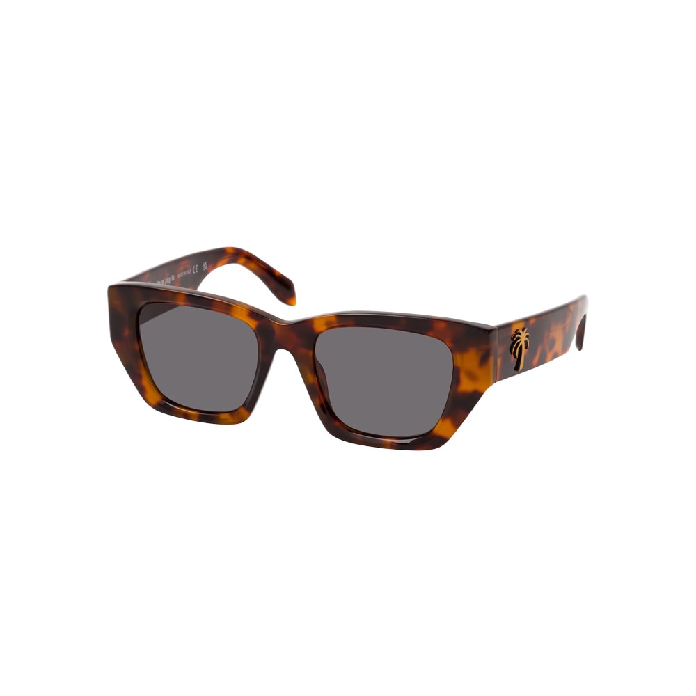 Palm Angels PERI034 sunglasses in havana, 45° view